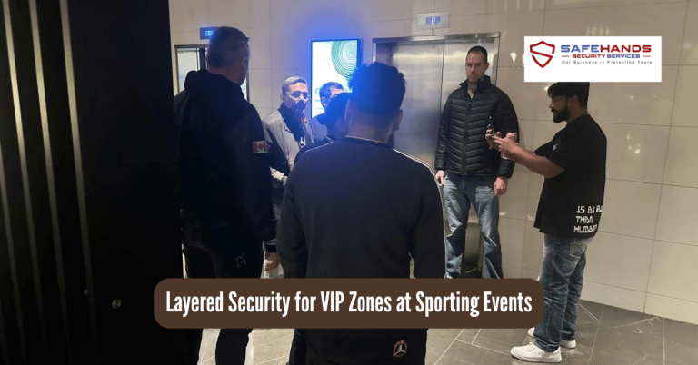 Layered Security for VIP Zones at Sporting Events