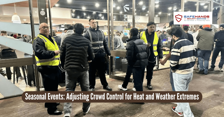 Seasonal Events: Adjusting Crowd Control for Heat and Weather Extremes